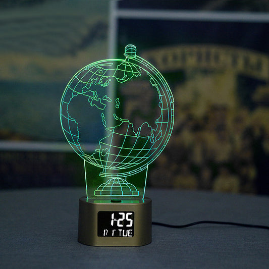 3D Night Luminous Wall Clock